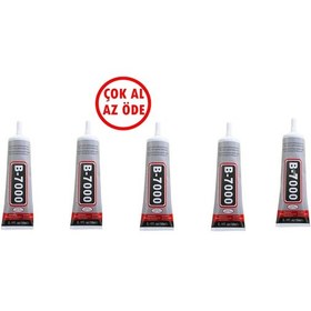 Resim B-7000 50ML Yapıştırıcı 5 Adet 