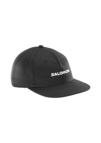 Resim Salomon Salomon Logo Flat Cap Unisex Siyah Şapka 27180 Siyah 