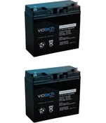 Resim VİOTECH Vt18-12 12volt 18amper Ups Aküsü 2li Set 