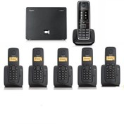 Resim Gigaset C530 Aanalog-IP 6 Dahili Telsiz Kablosuz Telefon Santrali Petrix