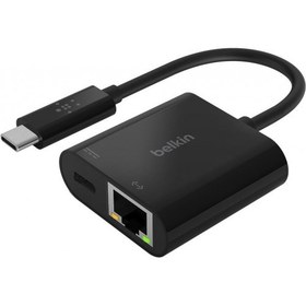 Resim Belkin Usb-c Şarj + Ethernet Çoğaltıcı Kutusuz 