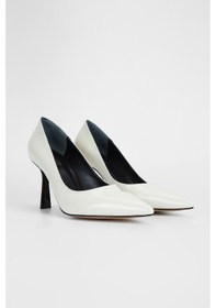 Resim Valmenti Kadın Off White Rgn Hakiki Deri Terlik 654 165 Bn Ayk Sk23/24 Beyaz 