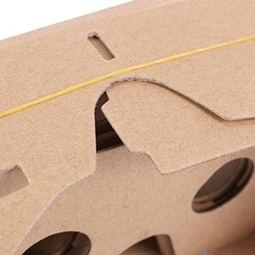 Resim Karton için 6 inç DIY 3D VR Sanal Gerçeklik Gözlükleri 
