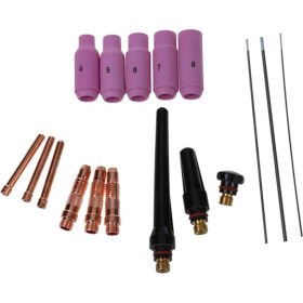 Resim Dgspirit Bradoo- 17PCS Tıg Kaynağı Wp-17/18/26 Aksesuar Seti (Yurt Dışından) 