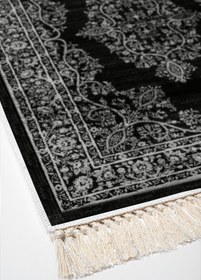 Resim Alanur Home Eko Trend Djt Yıkanabilir Kaymaz Taban 3 Lü Yatak Odası Takımı 761 Osmanli Siyah 