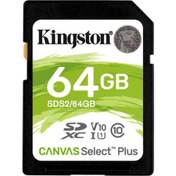 Resim Kingston 64GB SDXC Canvas Select Plus Hafıza Kartı SDS2/64GB 