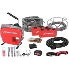 Resim Rothenberger R600 Vario Clean Kanal Tıkanık Açma Makinesi: Akülü Güçle Tıkanıklıklara Son! 