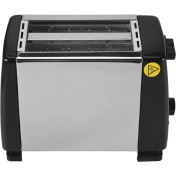 Resim Irenein Ekmek Kızartma Makinesi 2 Dilim Paslanmaz Çelik Ekmek Ekstra Geniş Yuvalı Kompakt Ekmek Kızartma Makineleri, Waffle Için Elektrikli Küçük Ekmek Makinesi, Us Plug (Yurt Dışından) 