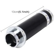 Resim Wondernest Evrensel Alüminyum Gümüş-siyah Dekoratif Şerit El Freni Kolu Kapağı Ve Koruyucu Sapları Std 