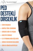 Resim ALFATEKS Sporcu Kubital Tünel Dirseklik - Tünel Sendromu - Standart Beden 