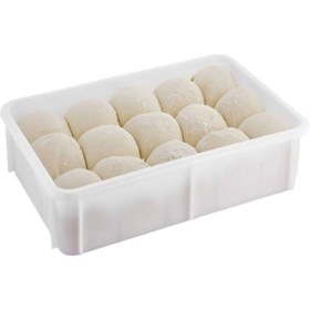 Resim esihome Hamur Saklama Kabı Pizza Pide Lahmacun Hamur Teknesi, 400x600x75 Mm 