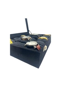Resim Richbox Saat Kutusu Süet 15'li Siyah 