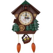 Resim Guguklu Saat Ağaç Ev Duvar Saati Sanat Vintage Dekorasyon Ev Için (Yurt Dışından) 