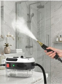 Resim 2500w Basınçlı Buharlı Temizleyici 3 Bar 105 Derece Dezenfeksiyon Hijyen Makinesi 