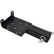 Resim Hightower Siyah 2'' Alıcılı Universal Çekici Vinç Montaj Plakası Atv Utv Suv Kamyon 