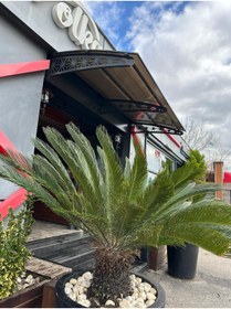 Resim KANTAR YAPI Çelik Kapı üstü sundurma 