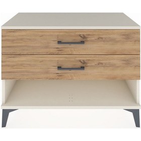 Resim Hyperion Şifonyer 2 Çekmeceli 88x44x64 Aytaşı-çam Aytaşı 