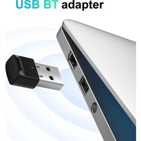 Resim Creatorally USB Bt Transmitter 5.0 Ses Adaptörü Video Konferans ve Aramalar Için, Tak ve Çalıştır, Tüm Cihazlarla Uyumlu, Kullanımı Kolay, Iş Profesyonelleri Için Ideal (Yurt Dışından) 