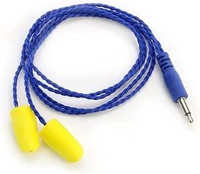 Resim Yarış Radyolar İletişimi Elektronik Cihazları için Sağlam Alfa Köpük Mono Kulaklık Hoparlörleri - 3,5 mm Kulaklık Jakına Bağlanır 