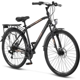 Resim Ümit 2843 Montana 2d Erkek Şehir Bisikleti 480H Md 28 Jant 21 Vites Black Gold 