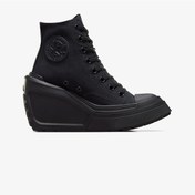 Resim Converse Chuck 70 De Luxe Wedge Kadın Sneaker Düz A08094c Siyah 