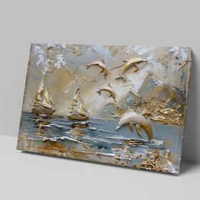 Resim Yunusların Dansı 2 - 120x80 ( Çok Satan ) 