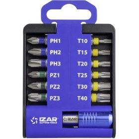 Resim IZAR 13 parça vidalama uç seti 