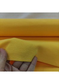 Resim 1 1 Bebe Kaşkorse Ribana Kumaş Kumaş Eni: 50 Cm Tüp %95 Pamuk %5 Elastan 014 Sarı 