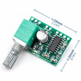 Resim Genel Markalar Ses Kontrol Potlu Pam8403 5v Mini Ses Yükseltici Class D 2x3w Amfi Kartı Stereo Dijital 