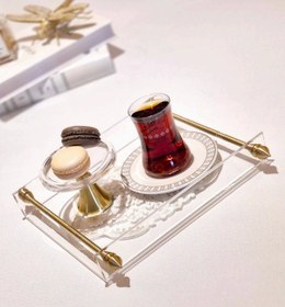 Resim Agbtrend Queen S Tray Tek Kişilik Dekorasyon Ve Sunum Tepsisi Çok Renkli 