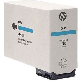 Resim Hp 4s5b5a 768 Mavi Mürekkep Kartuş 500 Ml 