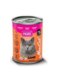 Resim Hobi Maxicat Kuzu Etli Yetişkin Kedi Konservesi 400 Gr X 6 Adet 