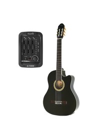 Resim Almira Mg917Ce-Bk Siyah Elektro Klasik Gitar 