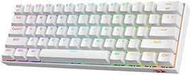 Resim Redragon K530 Draconic Red Switch %60 Compact Kablosuz RGB Mekanik Oyuncu Klavye 