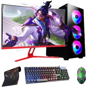 Resim Ramtech Gaming RG505-078 R5-5500 32 GB 1 TB+256 GB SSD 4 GB RX550 27" Dos Masaüstü Bilgisayar 