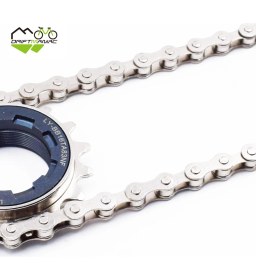 Resim 1s 112L Tarzı Drıft Manıac Tek Hızlı Bisiklet Cha Chal ile Sihirli Düğme (Yurt Dışından) 