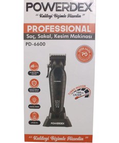 Resim Powerdex PD-6600 Profesyonel Saç ve Sakal Traş Makinesi 