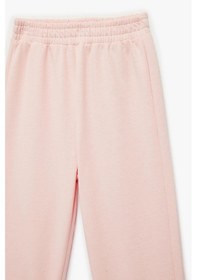 Resim Koton Kız Bebek Şardonlu Beli Lastikli Basic Jogger Eşofman Altı Pembe 