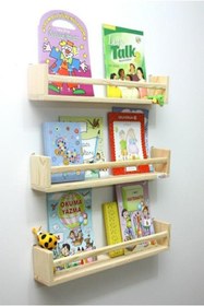 Resim Genel Markalar Montessori Kitaplık 3'lü 