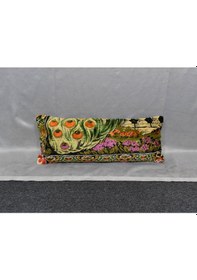 Resim Zehra Abla Halı Yeni Kadife Dokuma Dekoratif Kilim Kırlent Yastık Kılıfı 6206 