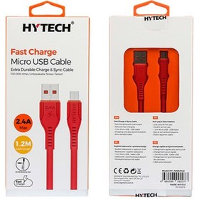 Resim Hytech Hy-x260 2.4a Micro Usb Şarj Kablosu 