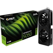 Resim Palit RTX5050 Dual 8gb 128BIT Gddr6 Ekran Kartı NE65050019P1-GB2070D 