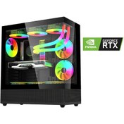 Resim IZOLY NextGen G i5-14400F 32GB 1TB M.2 NVMe RTX 4070 Super 12GB 240mm Sıvı Soğutma Oyuncu Bilgisayarı 