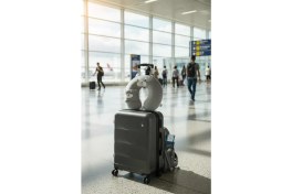 Resim Miniso Sevimli Hayvan Serisi Uyku Gözlüklü Hafızalı Boyun Yastığı 