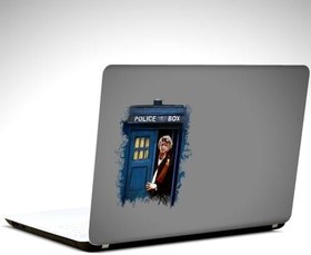 Resim Police Box Dr Who Laptop Sticker 17 inch (39X27CM) 