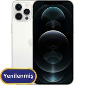 Resim Apple iPhone 12 Pro Max Yenilenmiş TR Garanti | 256 GB Gümüş 