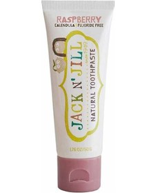 Resim Jack NJill Raspberry Ahududu Aromalı Doğal Çocuk Diş Macunu 50 G 