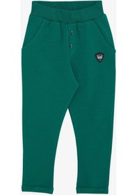 Resim Breeze Girls & Boys Erkek Bebek Alt Düğme Aksesuarlı Armalı Cepli 9 Ay-3 Yaş, Yeşil-yeşil Yeşil 