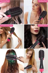 Resim Yu Su Tools 3’ü 1 Arada Fön Fırçası – Saç Kurutma, Düzleştirme, Şekillendirme + İyonik Teknoloji & 3 Isı Kademe 