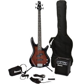 Resim Ibanez IJSR190U Bas Gitar Seti - Walnut Sunburst 